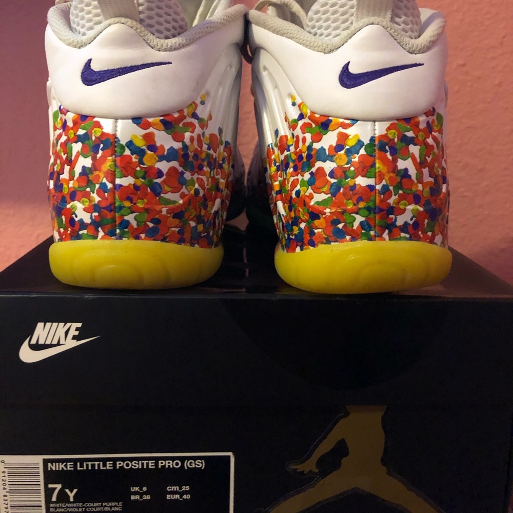 Nike Air Foamposite White Fruity Pebbles